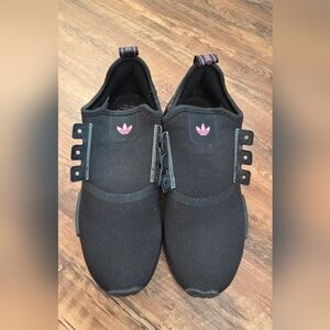 Adidas Black and Pink Men's Shoes